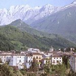 Veduta del centro storico di Isola del Gran Sasso