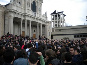 100 giorni, benedizione delle penne