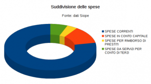 Grafico spese 2013