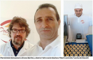 Piermichele Dolceamore, Gianluca Tiberii e Bruno Merlini